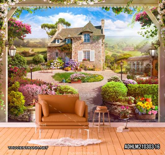 Tranh Phong Cảnh thành phố ven biển Địa Trung Hải - Kết quả tìm kiếm tranh tường