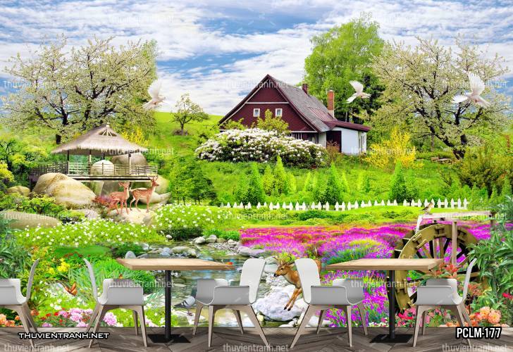 Tranh Phong Cảnh thành phố ven biển Địa Trung Hải - Kết quả tìm kiếm tranh tường