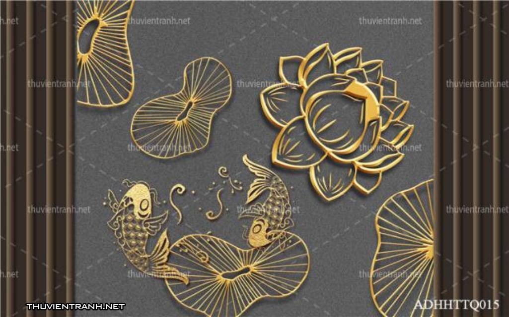 Tranh 3D nền tường phào chỉ và họa tiết trang trí thiên nhiên - Kết quả tìm kiếm tranh tường