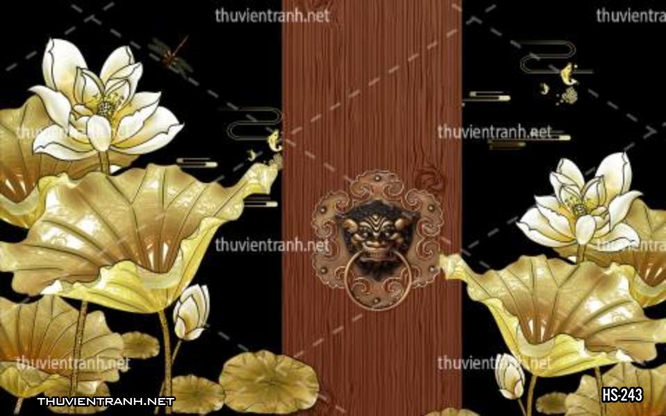 Tranh dán tường Hoa Sen - Kết quả tìm kiếm tranh tường