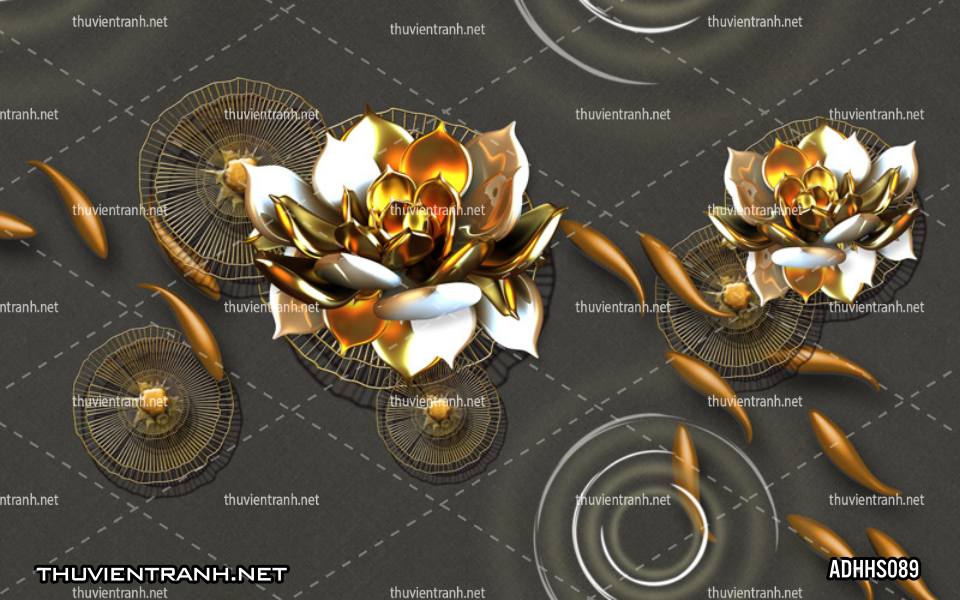  Tranh dán tường Hoa Sen 3D - Kết quả tìm kiếm tranh tường