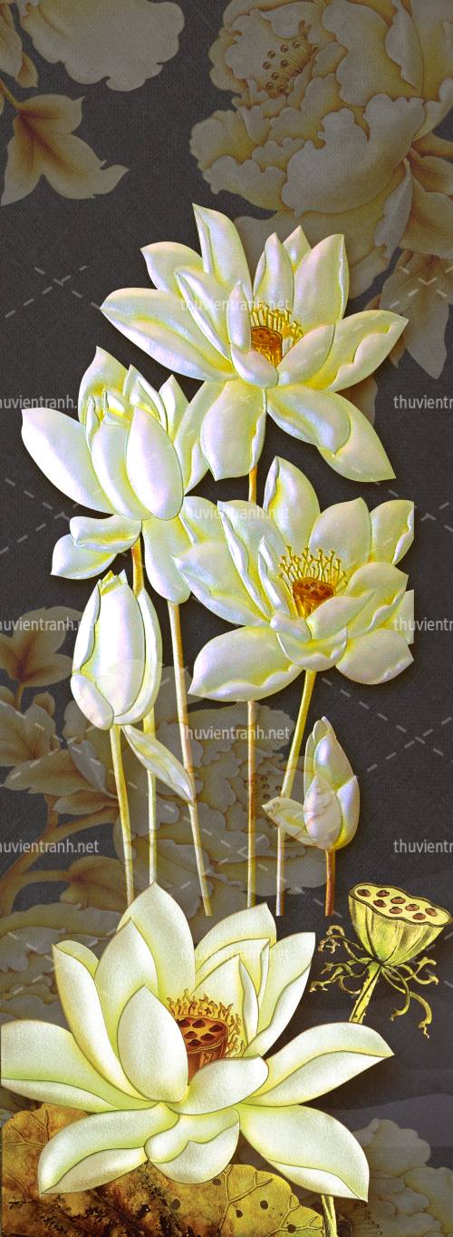  Tranh dán tường Hoa Sen Khổ Đứng - Kết quả tìm kiếm tranh tường