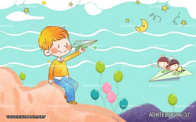 Tranh dán tường phòng cho  trẻ em - Kết quả tìm kiếm tranh tường