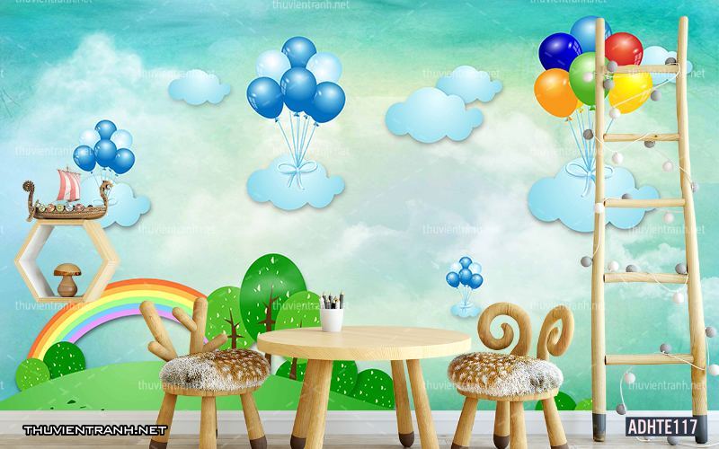 Tranh dán tường trang trí phòng ngủ trẻ em - Kết quả tìm kiếm tranh tường