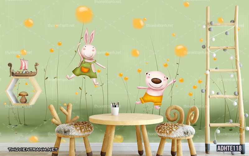Tranh dán tường trang trí phòng ngủ trẻ em - Kết quả tìm kiếm tranh tường