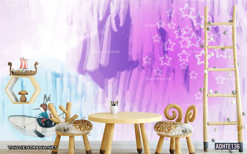 Tranh dán tường trang trí phòng ngủ trẻ em - Kết quả tìm kiếm tranh tường