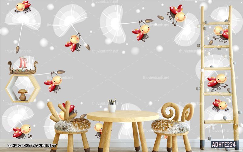 Tranh dán tường trang trí phòng ngủ trẻ em - Kết quả tìm kiếm tranh tường