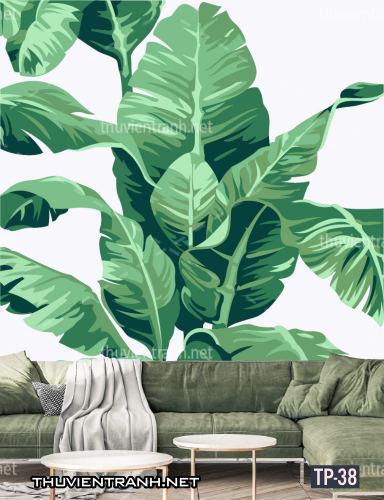 Tranh dán tường Hoa lá nhiệt đới, Tropical Leaves - Kết quả tìm kiếm tranh tường