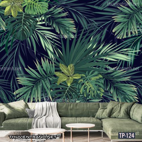 Tranh dán tường Hoa lá nhiệt đới, Tropical Leaves - Kết quả tìm kiếm tranh tường