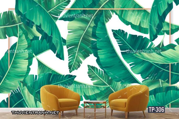 Tranh dán tường Hoa lá nhiệt đới, Tropical Leaves - Kết quả tìm kiếm tranh tường