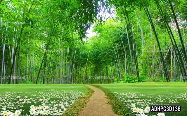 Tranh dán tường 3D Phong Cảnh-ADHPC3D136 - Tranh tường chất lượng cao
