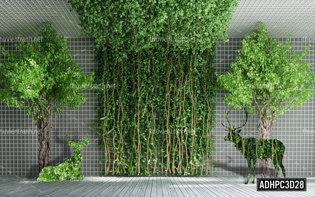 Tranh dán tường 3D Phong Cảnh-ADHPC3D28 - Tranh tường chất lượng cao
