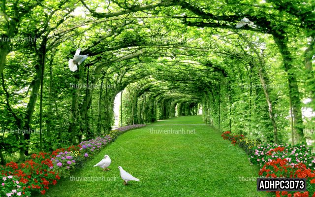 Tranh dán tường 3D Phong Cảnh-ADHPC3D73 - Tranh tường chất lượng cao