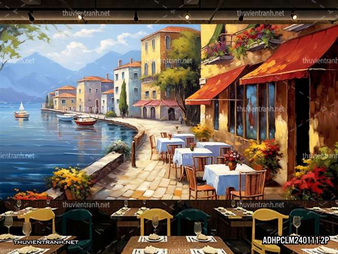 Tranh dán tường 3D Phong Cảnh-ADHPCLM240111-2P - Tranh tường chất lượng cao
